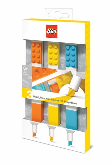 LEGO Classic 51685 Zakreślacze (pomarańczowy, żółty, niebieski) Yamann