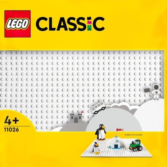LEGO Classic, Biała płytka konstrukcyjna, 11026 LEGO