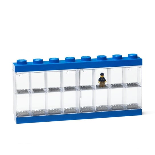LEGO Classic, Gablotka Na 16 Minifigurek, Niebieska, 40660005 LEGO