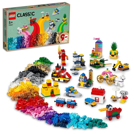 LEGO Classic, klocki, Classic 90 lat zabawy, 11021 LEGO