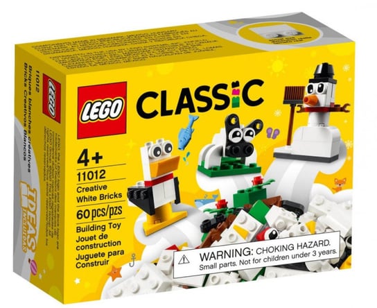 LEGO Classic, klocki, Kreatywne białe, 11012 LEGO