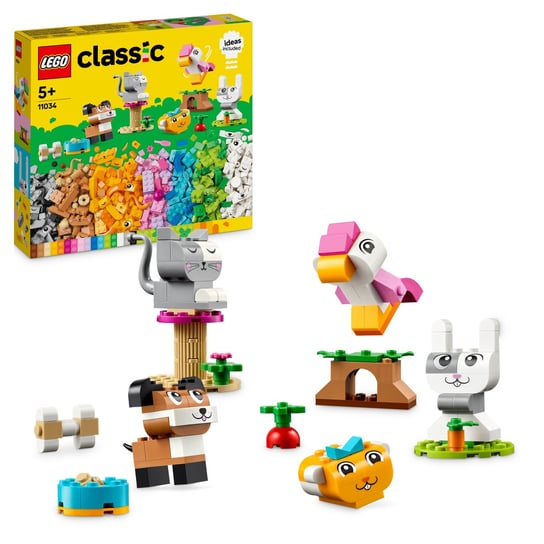LEGO Classic, klocki, Kreatywne zwierzątka, 11034 LEGO