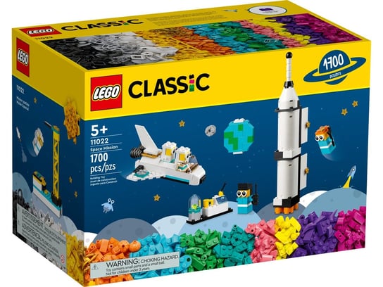 LEGO Classic, klocki, Misja Kosmiczna, 11022 LEGO