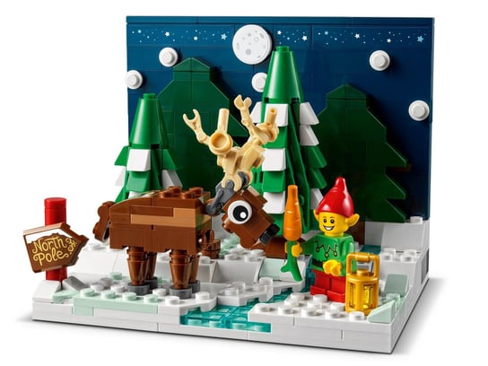 LEGO Classic, klocki, Podwórko Świętego Mikołaja, 40484 LEGO