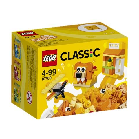 LEGO Classic, klocki Pomarańczowy zestaw kreatywny, 10709 LEGO