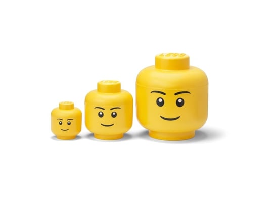 LEGO Classic, klocki, Zestaw Głów (Duża, Mała, Mini), 43340800 LEGO