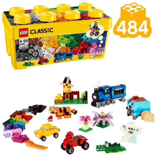 LEGO Classic, Kreatywne Klocki, Średnie Pudełko, 10696 LEGO