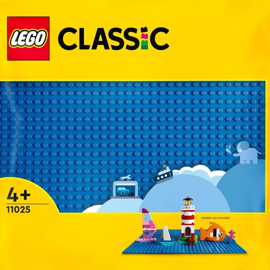 LEGO Classic, Niebieska płytka konstrukcyjna, 11025 LEGO