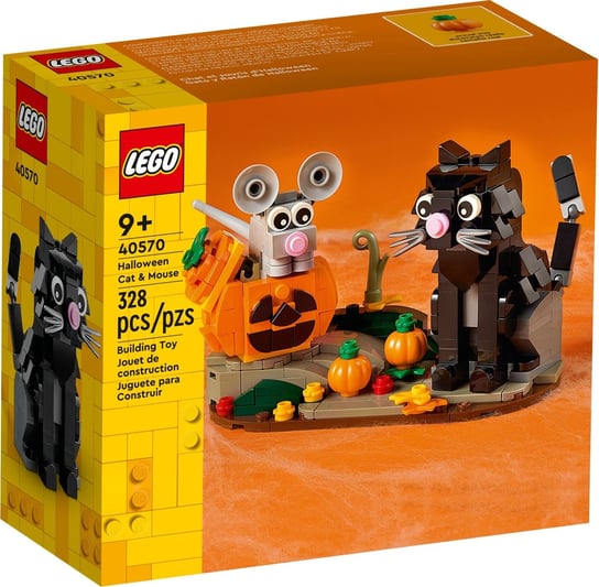 LEGO Classics, klocki, Kot I Mysz Halloween, 40570 LEGO