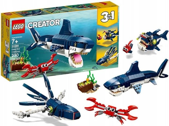 LEGO Creator 3 w 1 Morskie stworzenia (31088) KLOCKI PREZENT LEGO