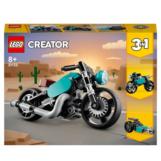 LEGO Creator 3 w 1 Motocykl Vintage (31135) KLOCKI PREZENT LEGO