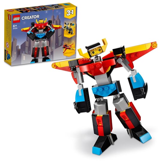 LEGO Creator 3 w 1 Super Robot, 31124 LEGO