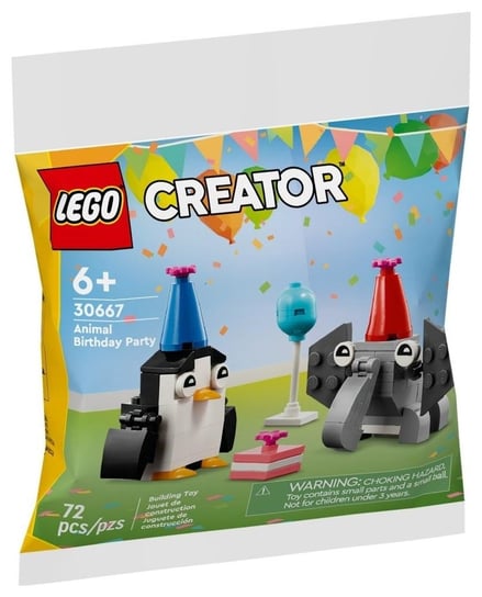 LEGO Creator 30667 Przyjęcie urodzinowe ze zwierzątkami LEGO