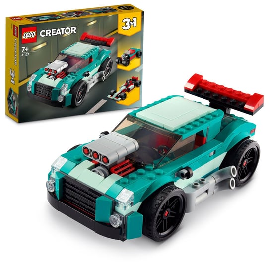 LEGO Creator 3in1, klocki, Uliczna wyścigówka, 31127 LEGO