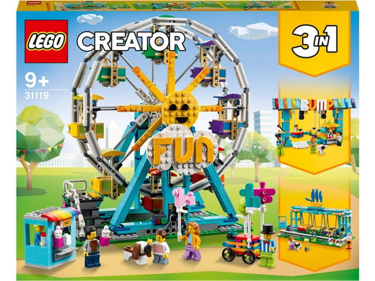LEGO Creator 3w1, klocki, Diabelski młyn, 31119 LEGO