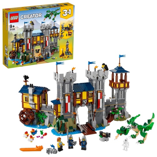 LEGO Creator 3w1, klocki, Średniowieczny zamek, 31120 LEGO