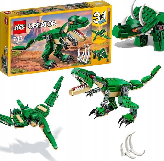 LEGO Creator 3w1 Potężne Dinozaury (31058) KLOCKI PREZENT LEGO