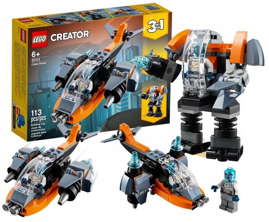 LEGO CREATOR Cyberdron 31111 - LEGO | Sklep EMPIK.COM