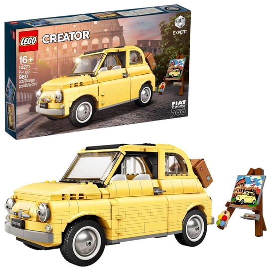 LEGO Creator Expert, klocki Fiat 500, 10271 LEGO