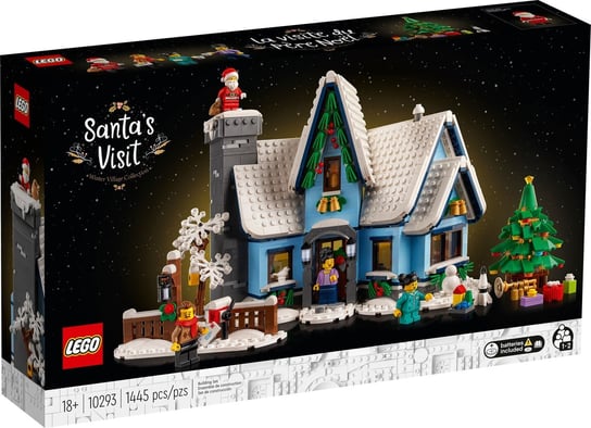 LEGO Creator Expert, klocki, Wizyta Świętego Mikołaja, 10293 LEGO