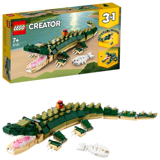 LEGO Creator, Klocki 3w1, Krokodyl 31121 LEGO