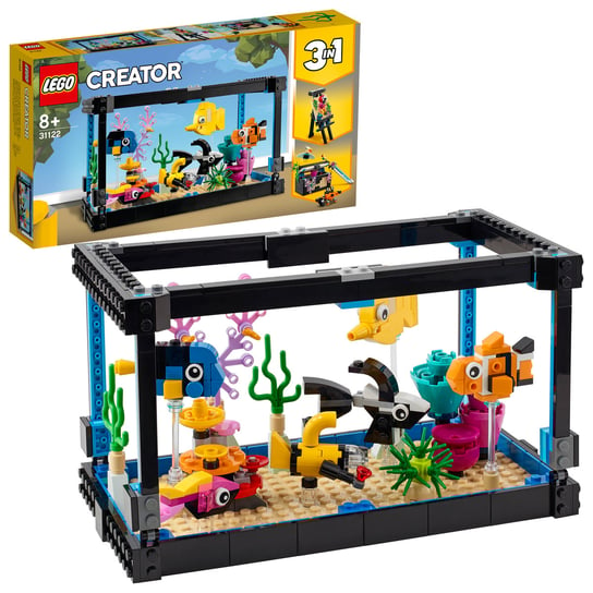 LEGO Creator, Klocki, Akwarium 3w1, 31122 LEGO