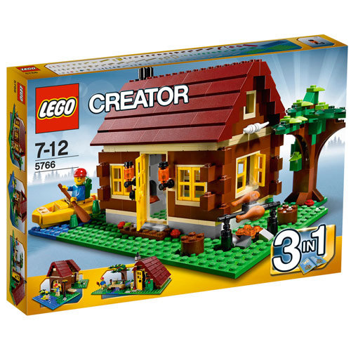 LEGO Creator, klocki Chata z bali 3w1, 5766 LEGO