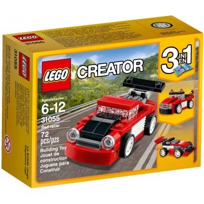 LEGO Creator, klocki Czerwona wyścigówka, 31055 LEGO
