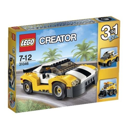 LEGO Creator, klocki Fast Car, 31046 LEGO