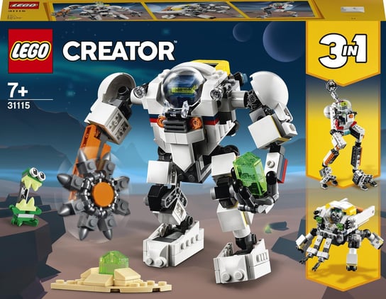 LEGO Creator, klocki Kosmiczny robot górniczy, 31115 LEGO