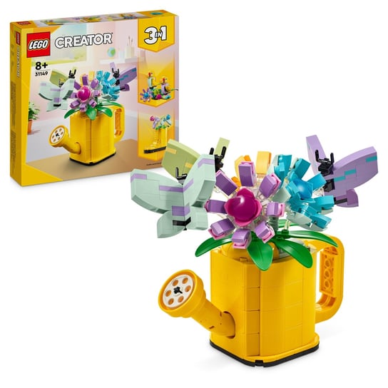 LEGO Creator, klocki, Kwiaty w konewce, 31149 LEGO