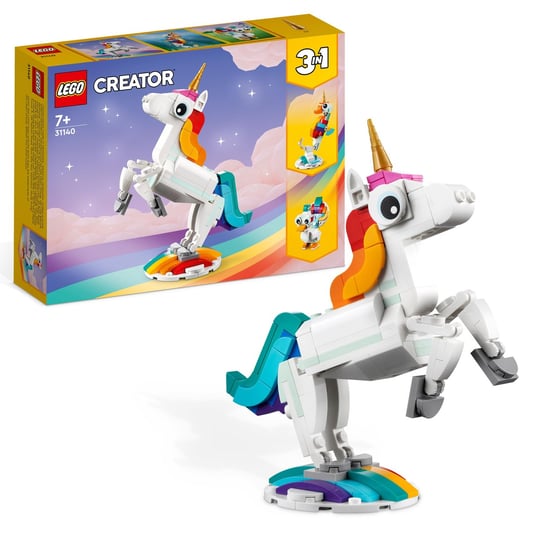LEGO Creator, klocki, Magiczny jednorożec, 31140 LEGO