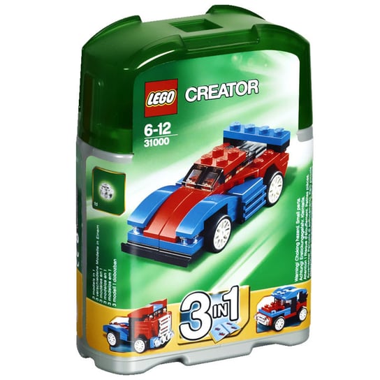 LEGO Creator, klocki Mini ścigacz 3w1, 31000 LEGO