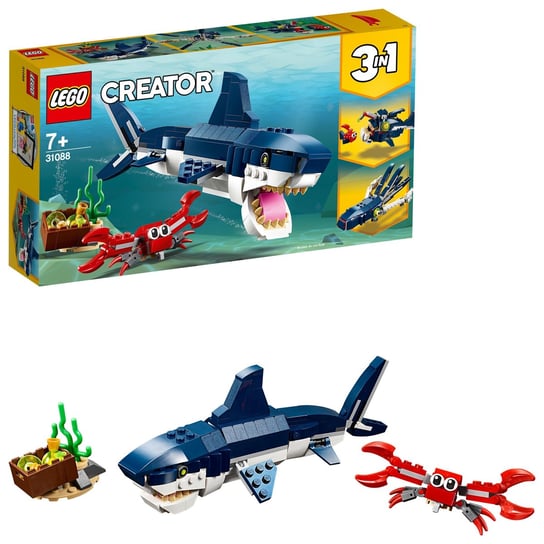 LEGO Creator, klocki Morskie stworzenia, 31088 LEGO