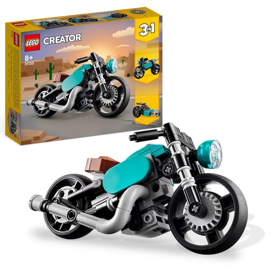 LEGO Creator, klocki, Motocykl vintage, 31135 LEGO