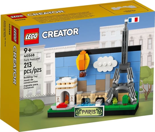 LEGO Creator, klocki, Pocztówka Z Paryża, 40568 LEGO