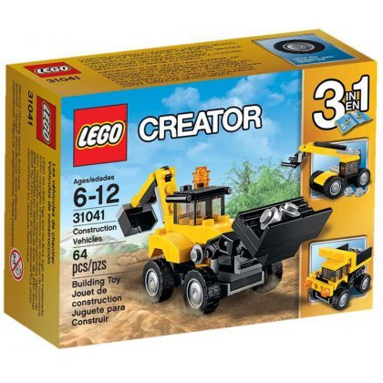 LEGO Creator, klocki Pojazdy budowlane, 31041 LEGO
