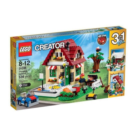 LEGO Creator, klocki Pory roku, 31038 LEGO