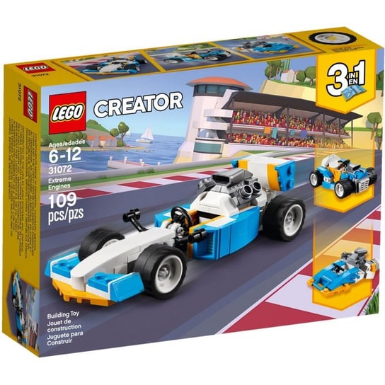 LEGO Creator, klocki Potężne silniki, 31072 LEGO