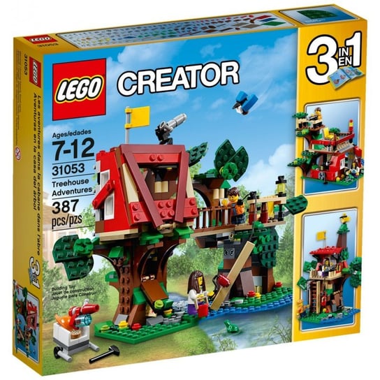 LEGO Creator, klocki Przygody w domku na drzewie, 31053 LEGO