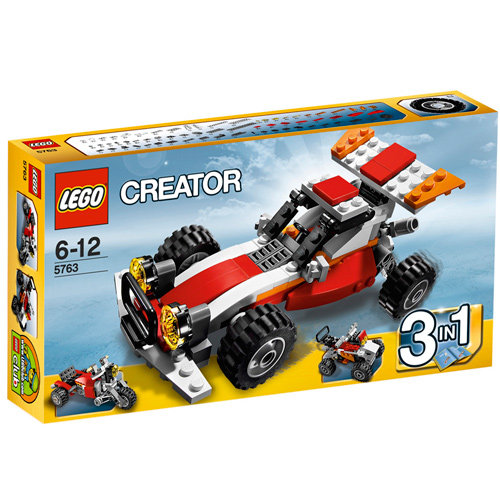 LEGO Creator, klocki Pustynny samochód 3w1, 5763 LEGO