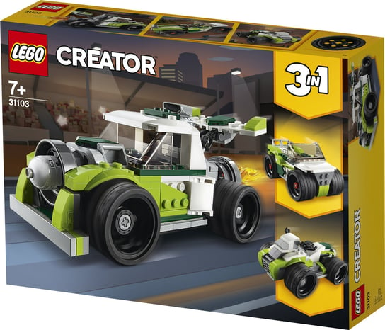 LEGO Creator, klocki Rakietowy Samochód, 31103 LEGO