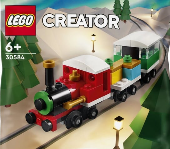 LEGO Creator, klocki, Saszetka Świąteczny Pociąg, 30584 LEGO