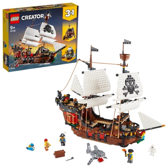 LEGO Creator, klocki Statek piracki, 31109 LEGO