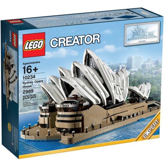 LEGO Creator, klocki Sydney Opera House, 10234 LEGO