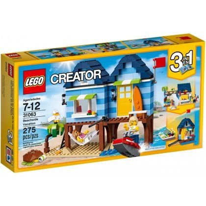 LEGO Creator, klocki Wakacje na plaży, 31063 LEGO