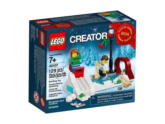 LEGO Creator, klocki, Winter Skating Scene, 40107 LEGO