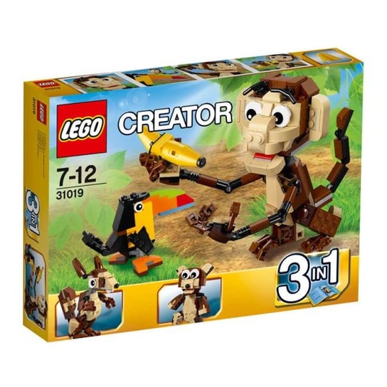 LEGO Creator, klocki Zawadiackie zwierzęta, 31019 LEGO