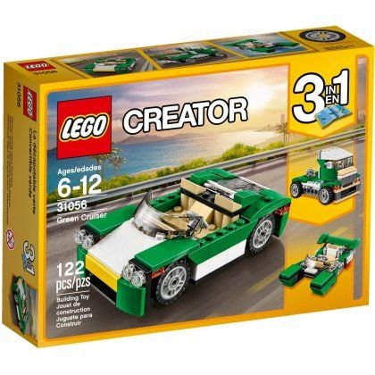 LEGO Creator, klocki Zielony krążownik, 31056 LEGO