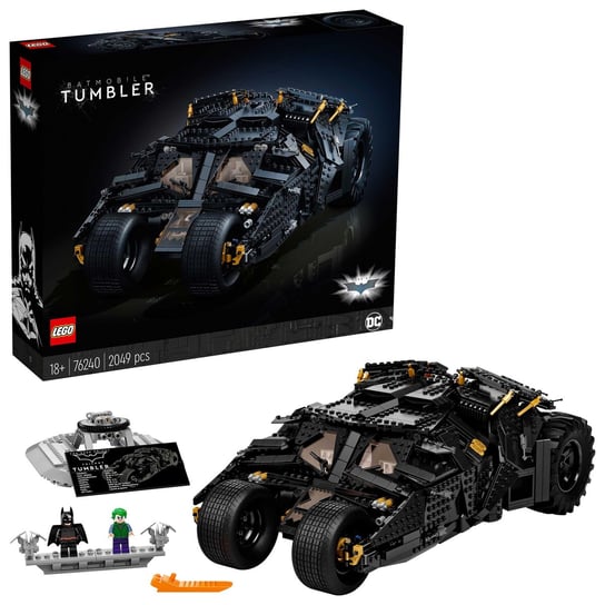 LEGO DC Batman, klocki, Batmobil Tumbler, 76240 LEGO